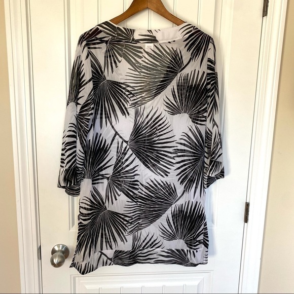 050. Tommy Bahama Palm Cover Up / Tunic - Picture 3 of 8